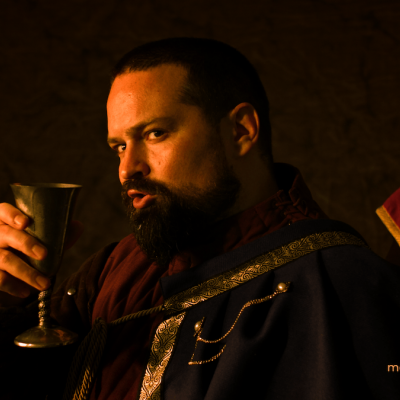 John of Gaunt (Jon Buckeridge) finds Wycliffe to be an unusual priest